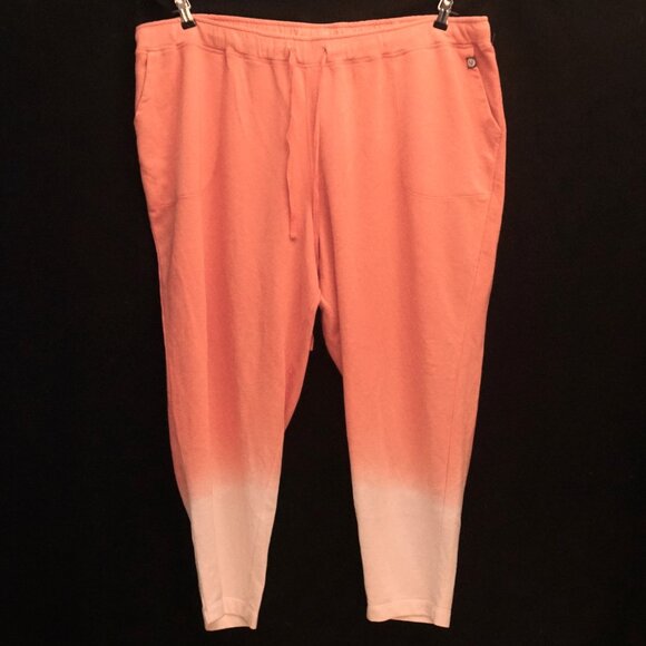 Livi Lane Bryant Pink Fading to White Sweatpants Women’s 26 / 28 - Picture 1 of 5